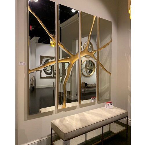 آینه کاری پازل دکوراتیو